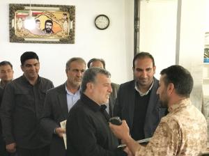 دیدار نماینده و مسئولان ایلام با خانواده‌ شهدا