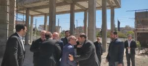 بازدید رئیس سازمان حفظ آثار و نشر ارزشهای دفاع مقدس غرب تهران 
