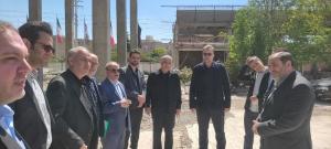 بازدید رئیس سازمان حفظ آثار و نشر ارزشهای دفاع مقدس غرب تهران 