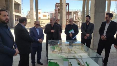 بازدید رئیس سازمان حفظ آثار و نشر ارزشهای دفاع مقدس غرب تهران 