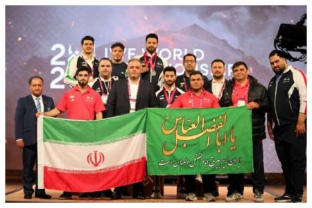 جام قهرمانی وزنه‌برداری جوانان جهان به کودکان شهید میناب تقدیم شد