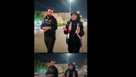 دختر ایرانی که در چین، پایگاه بسیج زده!/فیلم