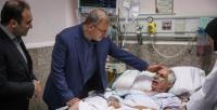 عیادت مسئولان فرهنگی بنیاد از جانباز اسرافیلی