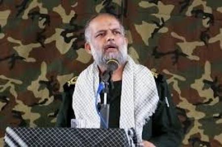 پیکر سردار عباسعلی فرزندی در قم تشییع شد