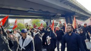 اربعین یک ماه زودتر به تهران آمد/تصاویر