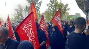 اربعین یک ماه زودتر به تهران آمد/تصاویر