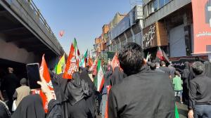 اربعین یک ماه زودتر به تهران آمد/تصاویر