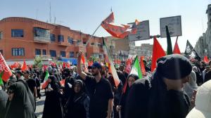 اربعین یک ماه زودتر به تهران آمد/تصاویر