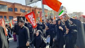 اربعین یک ماه زودتر به تهران آمد/تصاویر
