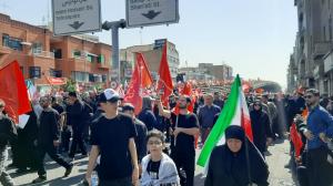 اربعین یک ماه زودتر به تهران آمد/تصاویر