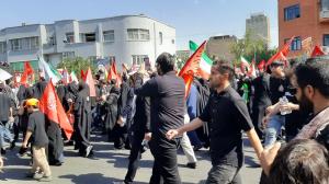 اربعین یک ماه زودتر به تهران آمد/تصاویر