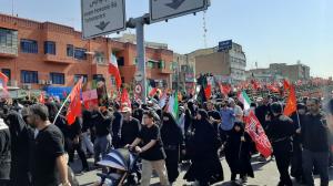 اربعین یک ماه زودتر به تهران آمد/تصاویر