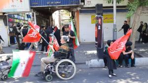 اربعین یک ماه زودتر به تهران آمد/تصاویر