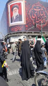 اربعین یک ماه زودتر به تهران آمد/تصاویر