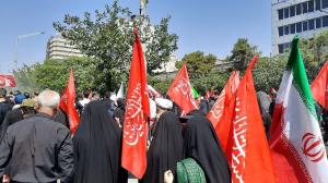 اربعین یک ماه زودتر به تهران آمد/تصاویر
