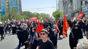 اربعین یک ماه زودتر به تهران آمد/تصاویر