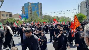 اربعین یک ماه زودتر به تهران آمد/تصاویر