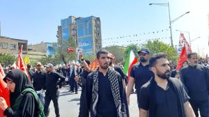 اربعین یک ماه زودتر به تهران آمد/تصاویر