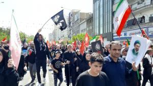اربعین یک ماه زودتر به تهران آمد/تصاویر