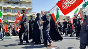 اربعین یک ماه زودتر به تهران آمد/تصاویر