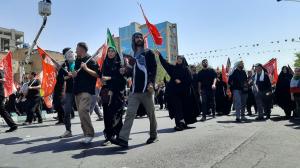 اربعین یک ماه زودتر به تهران آمد/تصاویر
