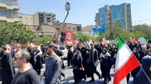 اربعین یک ماه زودتر به تهران آمد/تصاویر