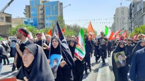 اربعین یک ماه زودتر به تهران آمد/تصاویر