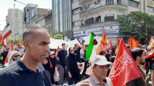 اربعین یک ماه زودتر به تهران آمد/تصاویر