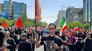 اربعین یک ماه زودتر به تهران آمد/تصاویر