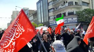 اربعین یک ماه زودتر به تهران آمد/تصاویر