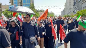 اربعین یک ماه زودتر به تهران آمد/تصاویر