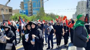 اربعین یک ماه زودتر به تهران آمد/تصاویر