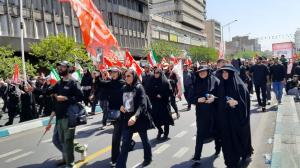 اربعین یک ماه زودتر به تهران آمد/تصاویر