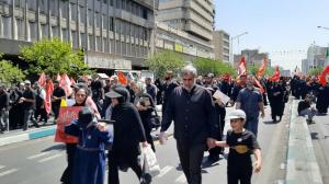 اربعین یک ماه زودتر به تهران آمد/تصاویر