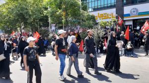 اربعین یک ماه زودتر به تهران آمد/تصاویر