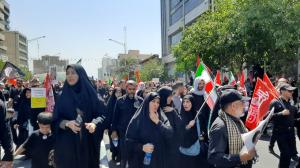 اربعین یک ماه زودتر به تهران آمد/تصاویر