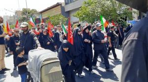 اربعین یک ماه زودتر به تهران آمد/تصاویر