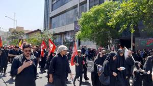 اربعین یک ماه زودتر به تهران آمد/تصاویر