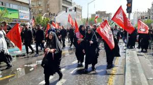 اربعین یک ماه زودتر به تهران آمد/تصاویر