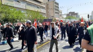 اربعین یک ماه زودتر به تهران آمد/تصاویر