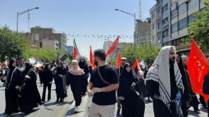 اربعین یک ماه زودتر به تهران آمد/تصاویر