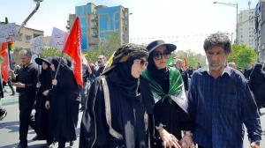 اربعین یک ماه زودتر به تهران آمد/تصاویر