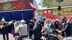 اربعین یک ماه زودتر به تهران آمد/تصاویر