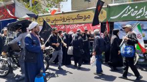 اربعین یک ماه زودتر به تهران آمد/تصاویر