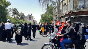 اربعین یک ماه زودتر به تهران آمد/تصاویر