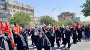 اربعین یک ماه زودتر به تهران آمد/تصاویر