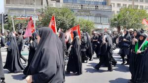 اربعین یک ماه زودتر به تهران آمد/تصاویر