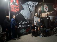 وداع آخر جانبازان با رهبری شهید در قم/تصاویر