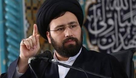 سخنان طوفانی سیدعلی خمینی: هرکس پیام دوستی به آمریکا بفرستد، دهانش خبیث و نجس است.