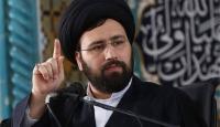 سخنان طوفانی سیدعلی خمینی: هرکس پیام دوستی به آمریکا بفرستد، دهانش خبیث و نجس است